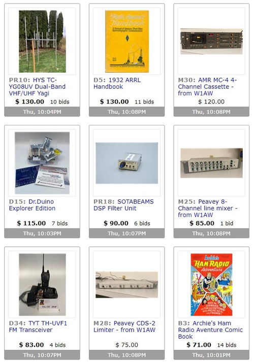 2021年ARRL在線拍賣 無(wú)線電設(shè)備與技術(shù)推廣新機(jī)遇